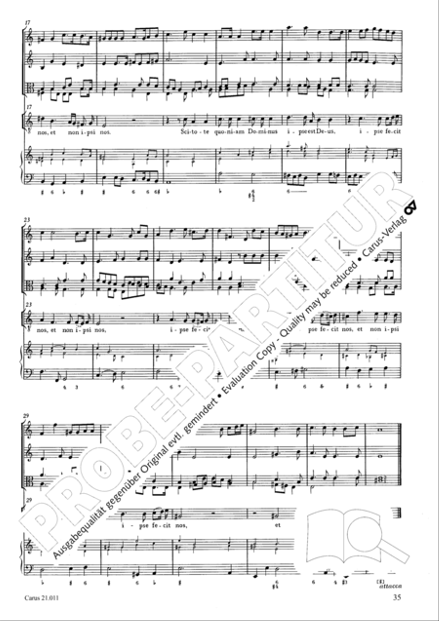 Jubilate Deo Choir scores gallery preview page 36