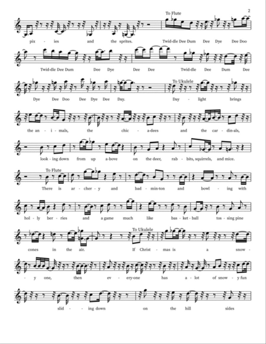 Christmas Fairy Tale Piano scores gallery preview page 2