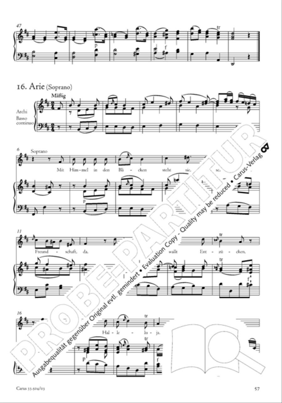 Dank-Hymne der Freundschaft 4-Part scores gallery preview page 58
