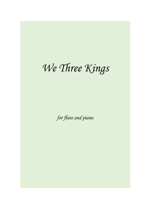 We Three Kings - EASY - Flute and Piano