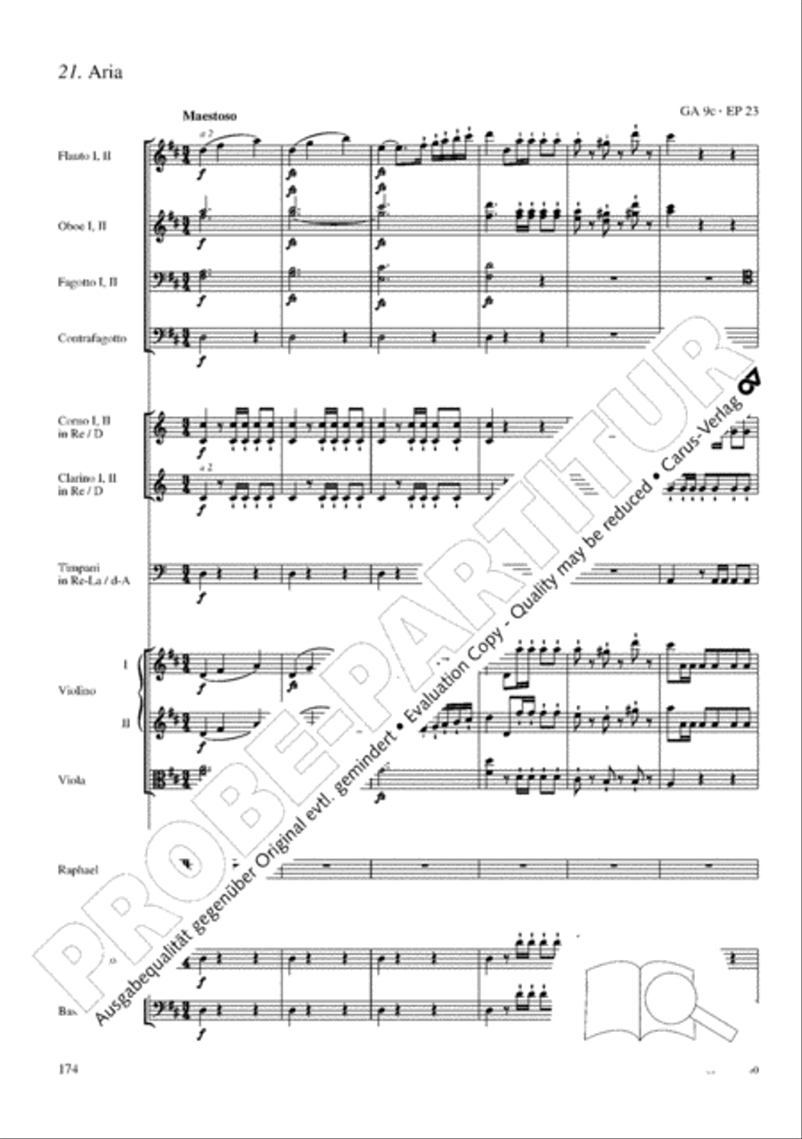 The Creation (Die Schopfung) 4-Part scores gallery preview page 194
