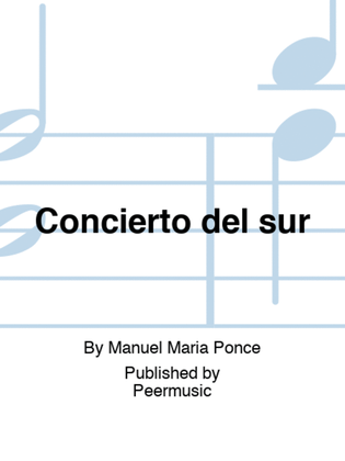 Book cover for Concierto del sur