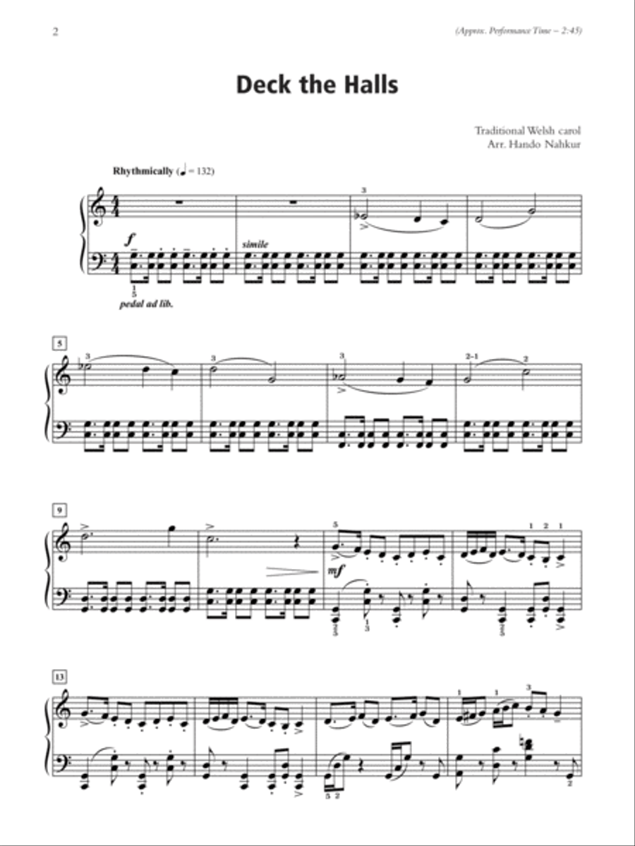 A Holy Night A Holy Night Piano Solo scores gallery preview page 2