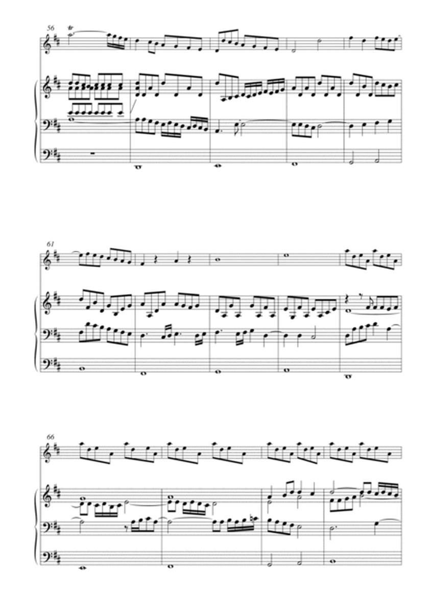 Ciacona in D für Oboe (Soloinstrument) und Orgel
