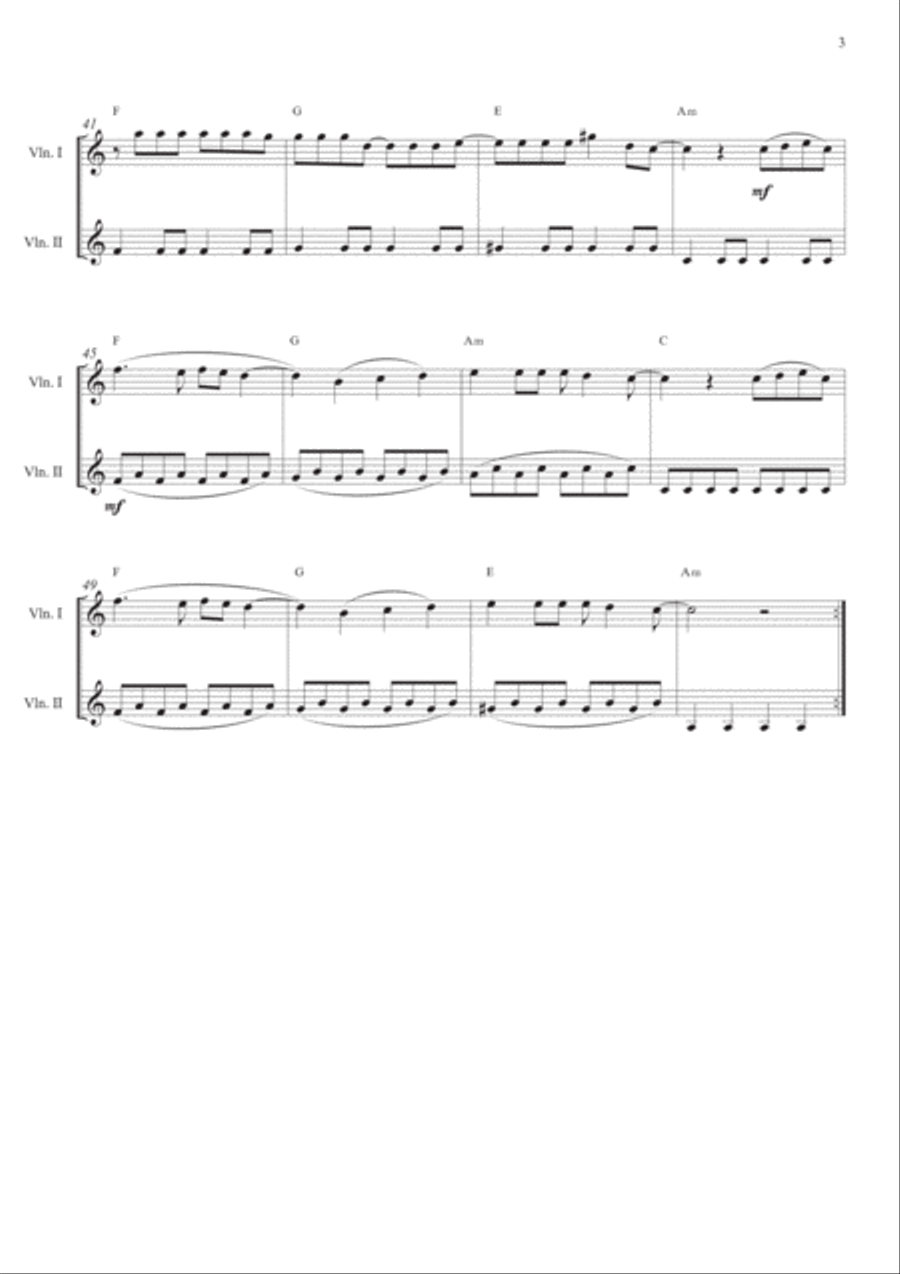 Bad Romance Easy Piano scores gallery preview page 3