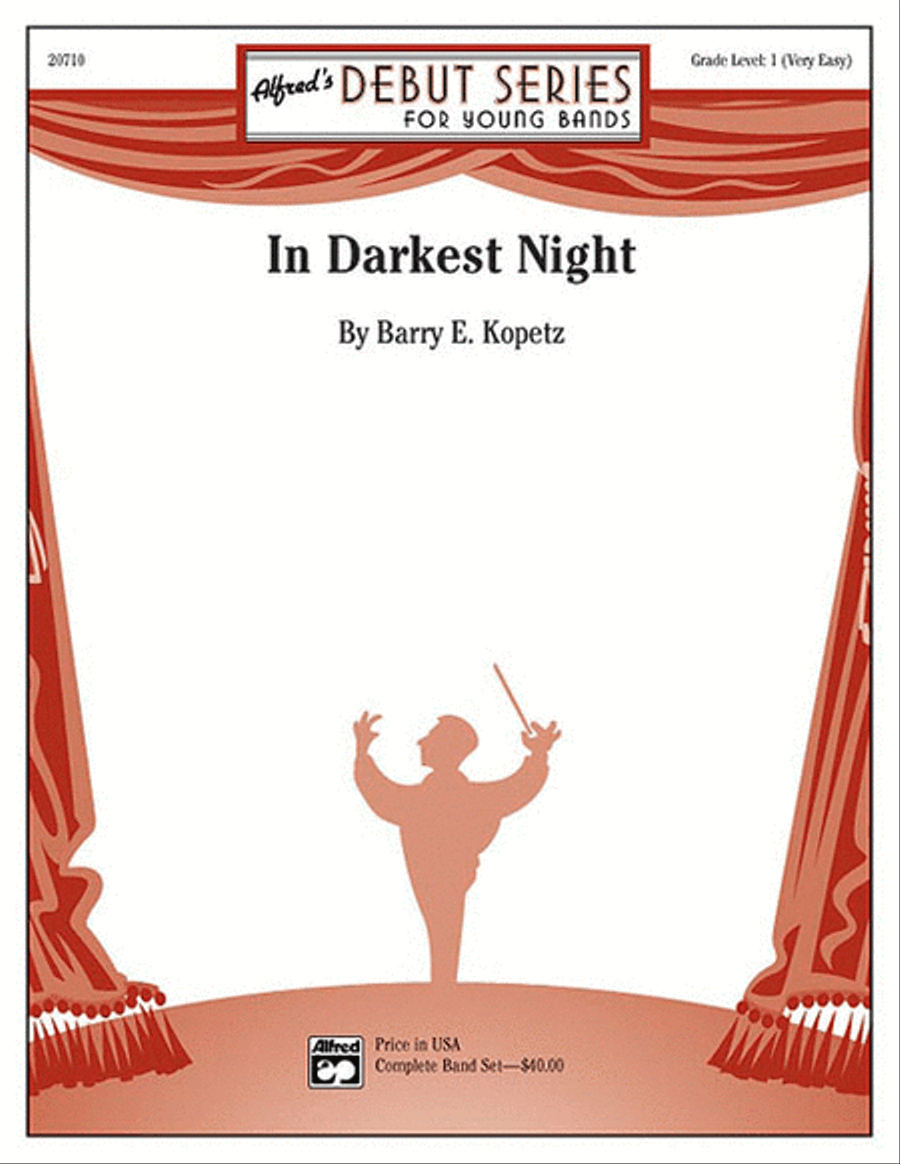 In Darkest Night Concert Band scores gallery preview page 1