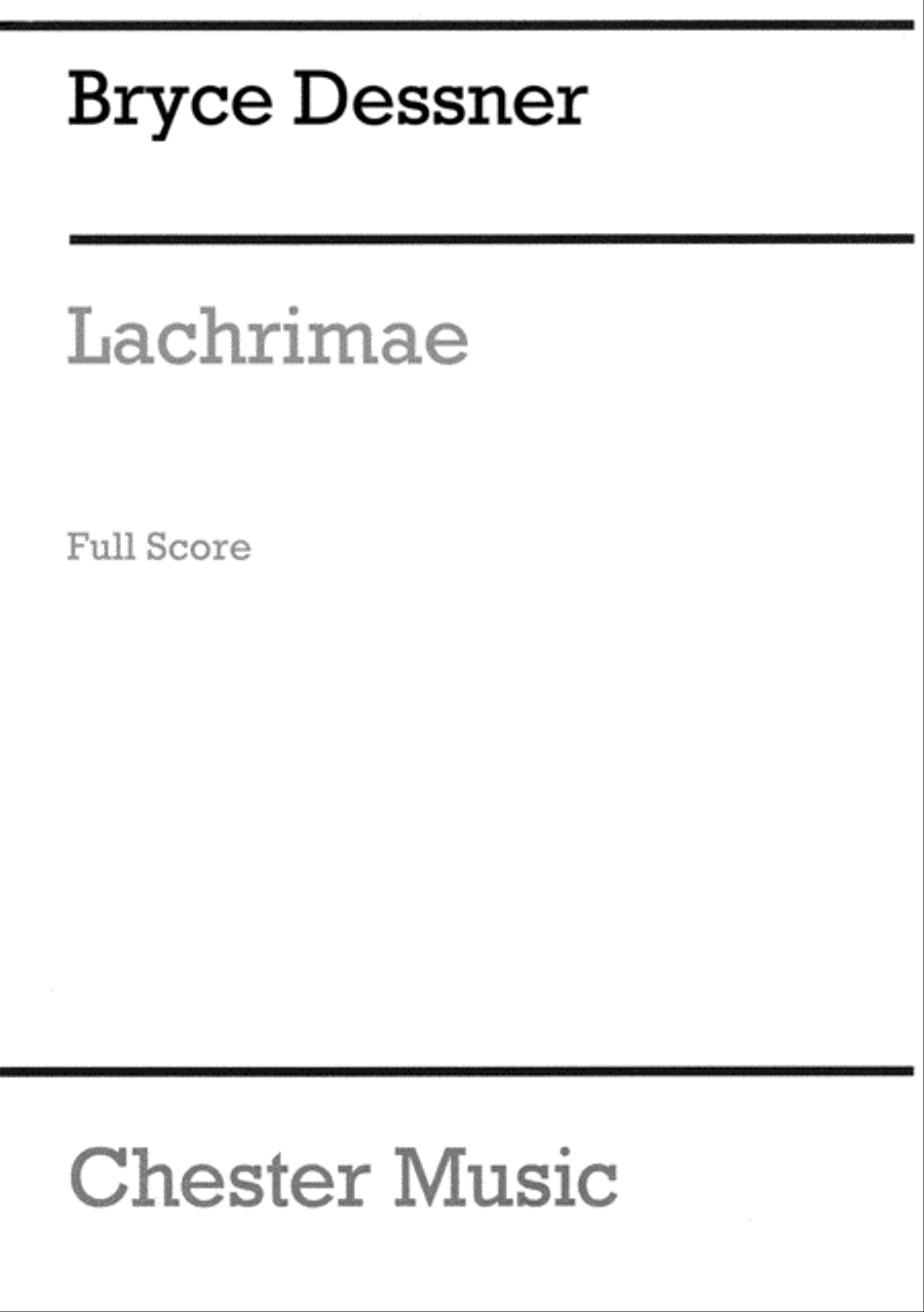 Lachrimae String Orchestra scores gallery preview page 1