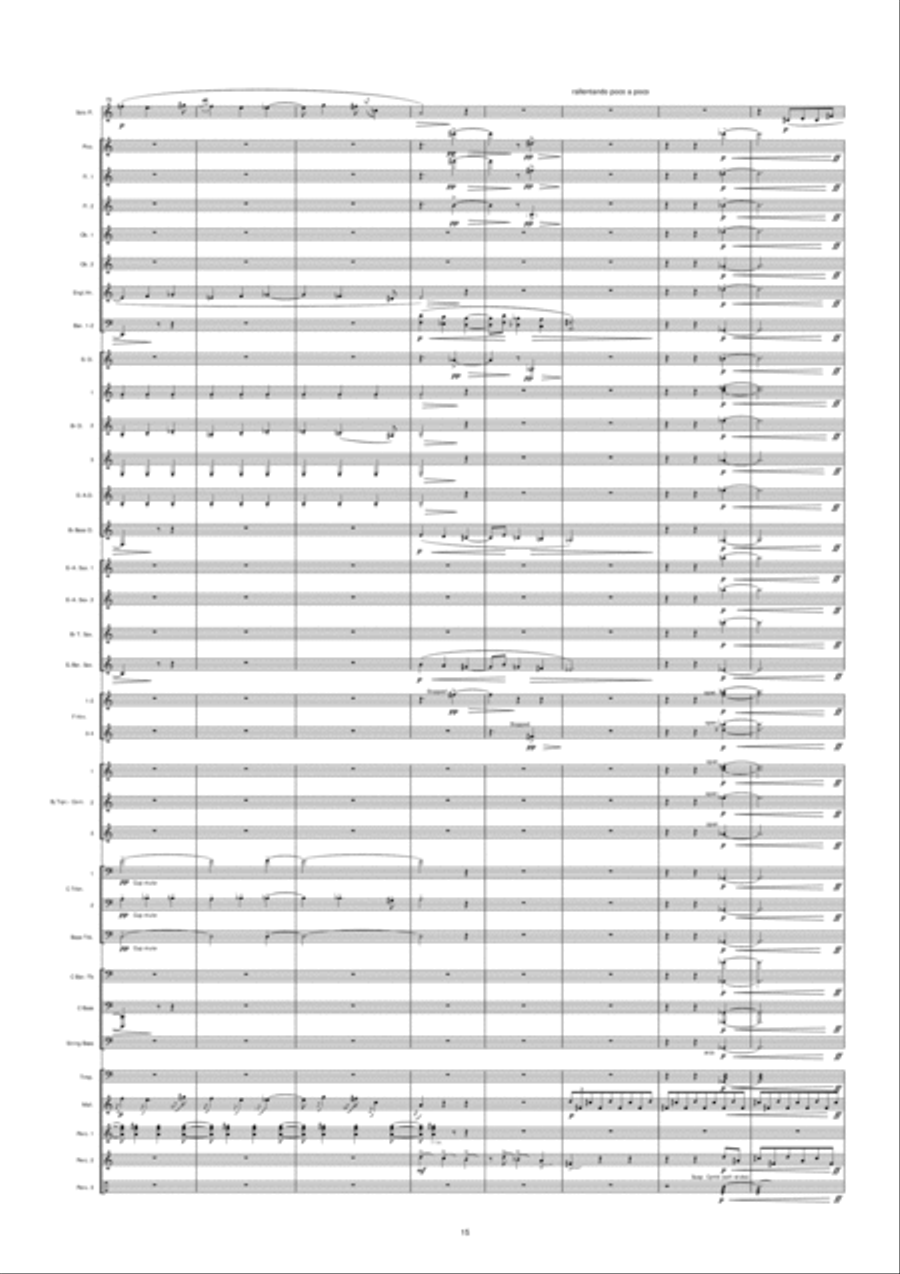 Night In Venice Concert Band scores gallery preview page 16