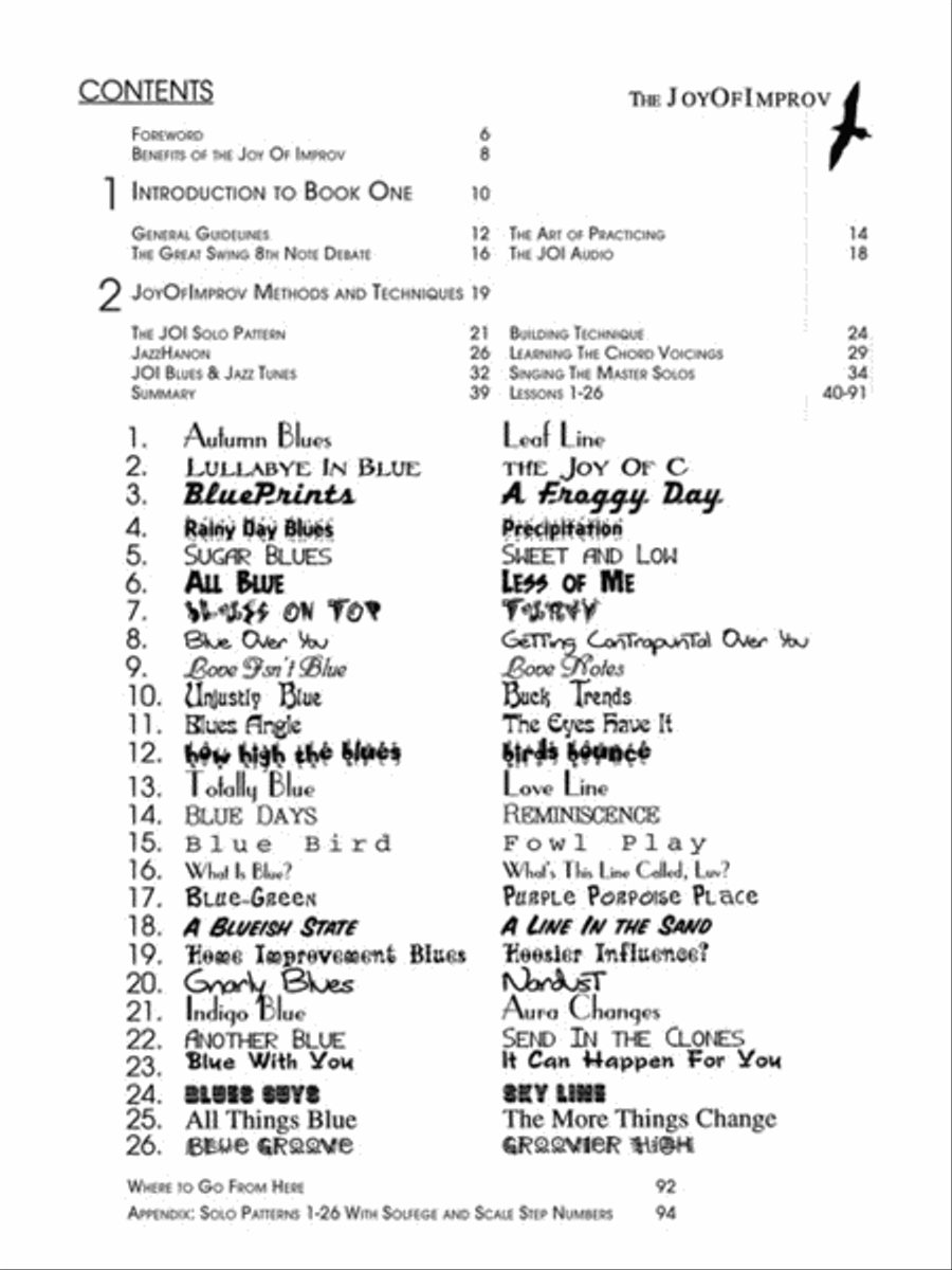 Joy of Improv, Book 1 Joy of Improv, Book 1 Piano Method scores gallery preview page 2