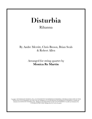 Book cover for Disturbia