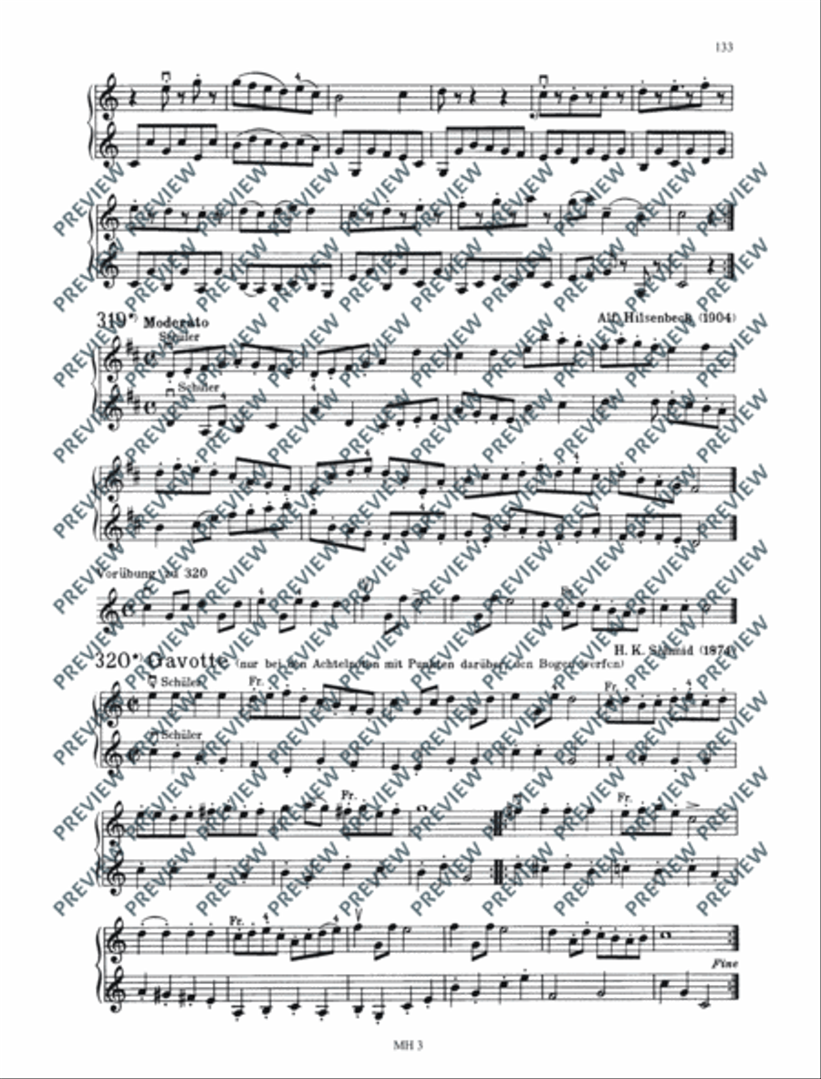 Das Geigenspiel Das Geigenspiel Violin scores gallery preview page 18