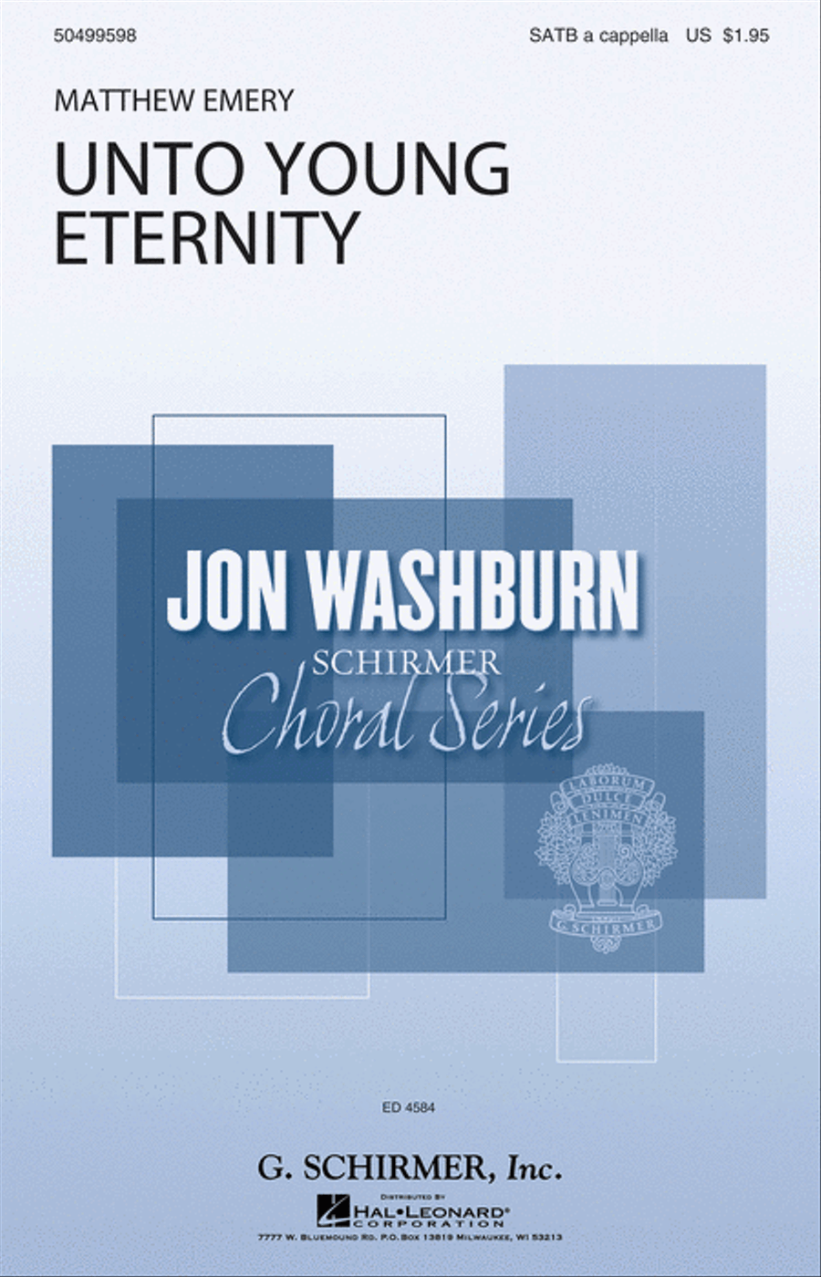 Unto Young Eternity Unto Young Eternity 4-Part scores gallery preview page 1