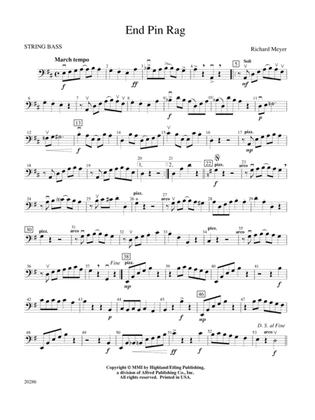 End Pin Rag (Cello and Bass Section Feature): String Bass