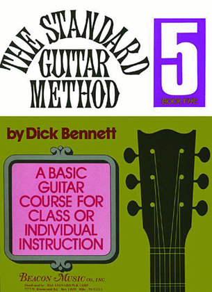 Book cover for The Standard Guitar Method Book 5