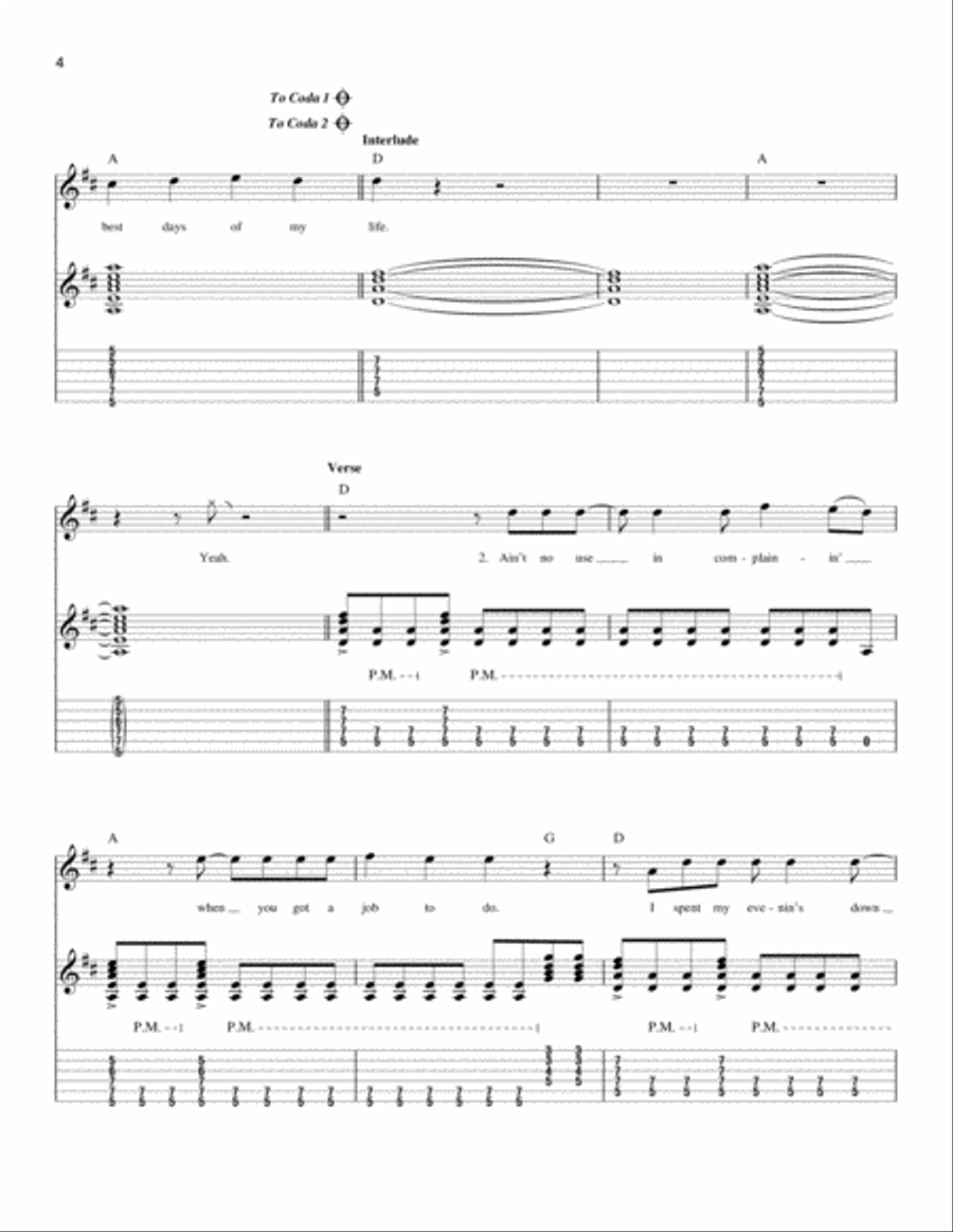 Summer Of '69 Summer Of '69 Acoustic Guitar scores gallery preview page 4