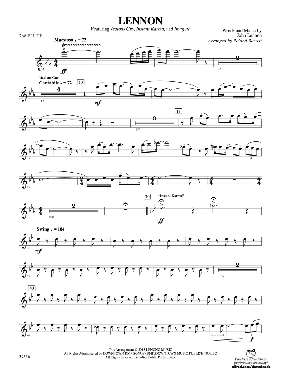 Lennon: 2nd Flute