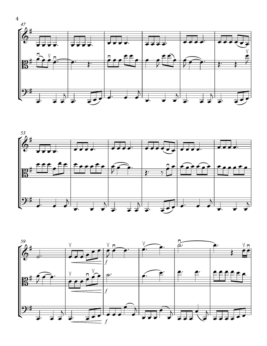 Lover String Trio scores gallery preview page 4