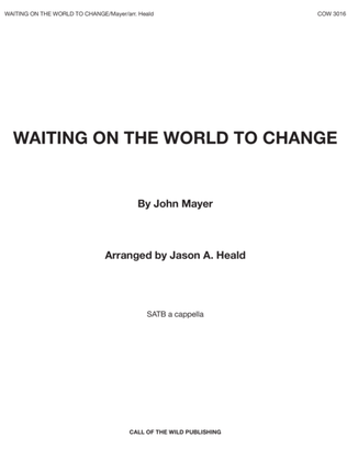 Book cover for Waiting On The World To Change