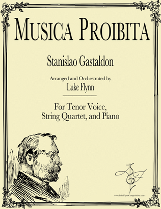 Musica Proibita for Tenor Voice, String Quartet, and Piano