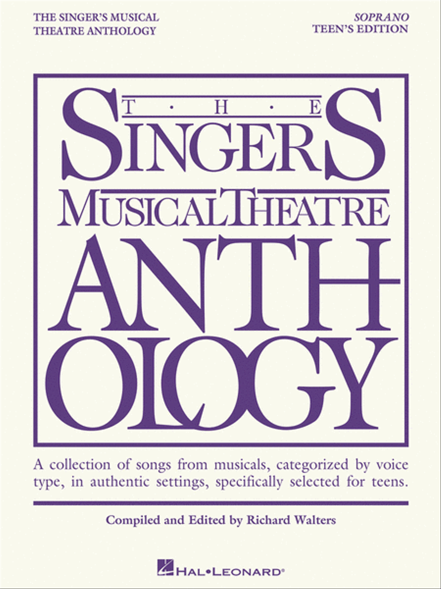 The Singer's Musical Theatre Anthology – Teen's Edition Voice scores gallery preview page 1