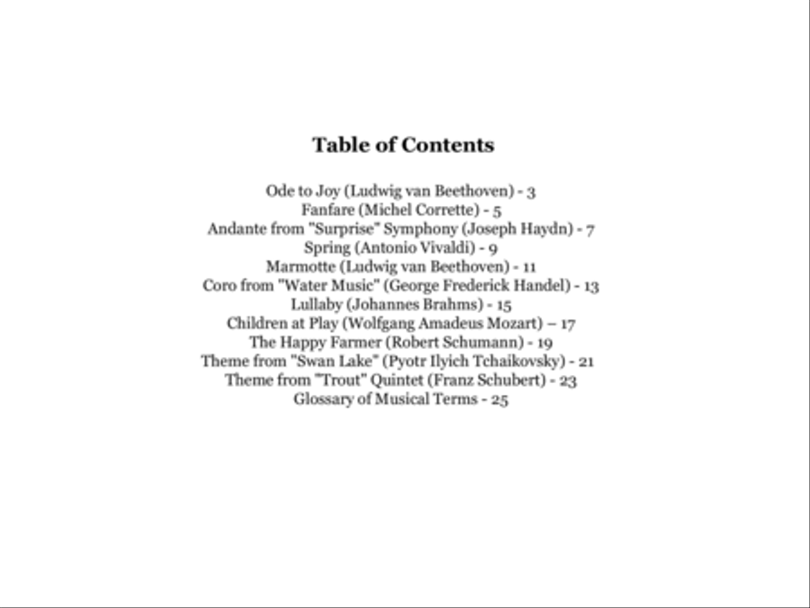 Classics in Color (Alto Saxophone) Alto Saxophone scores gallery preview page 3