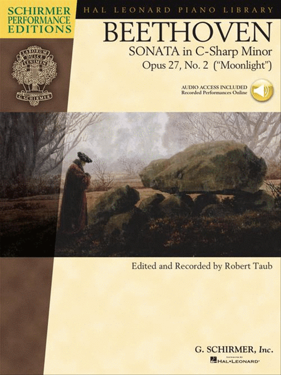 Beethoven – Sonata in C-Sharp Minor, Opus 27, No. 2 (“Moonlight”) Piano Solo scores gallery preview page 2