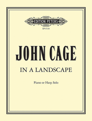 Book cover for In a Landscape for Piano (Harp)