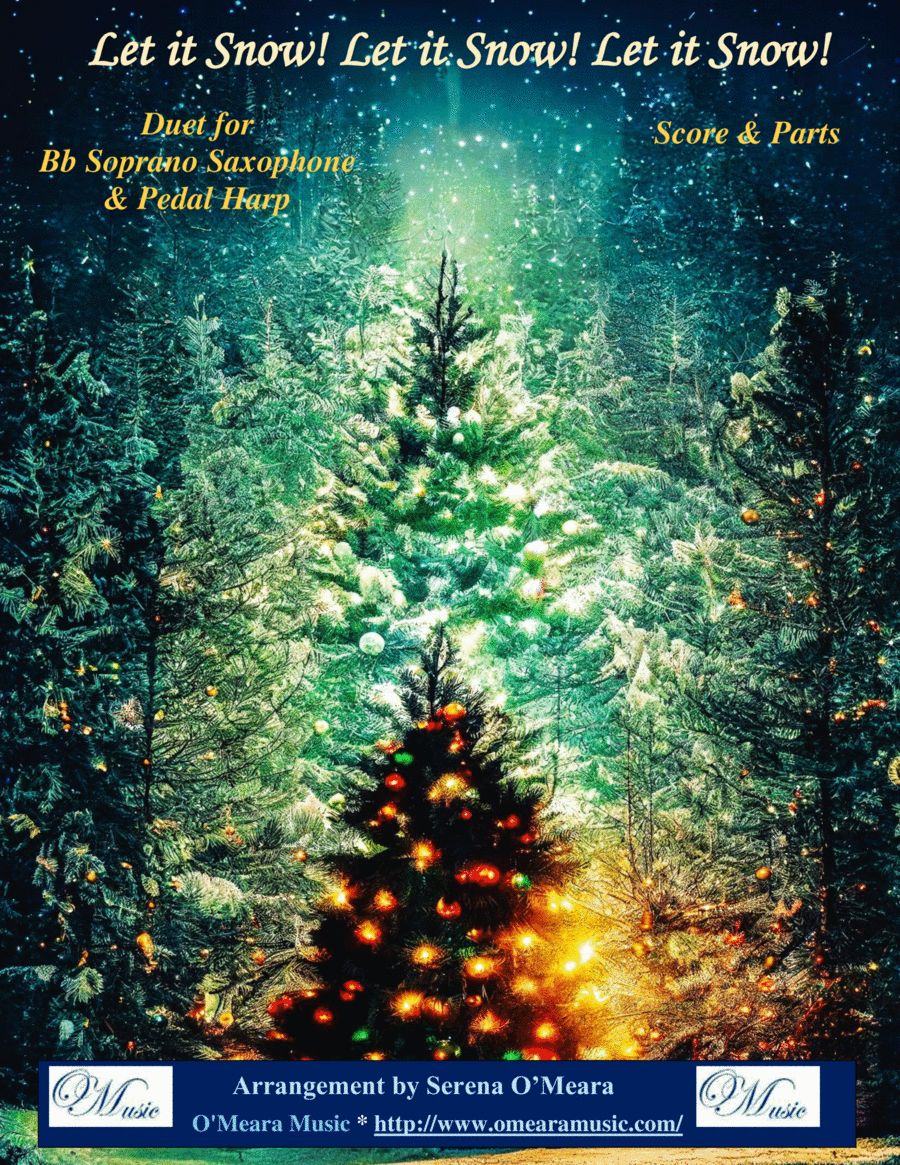 Let It Snow! Let It Snow! Let It Snow! Soprano Saxophone scores gallery preview page 1