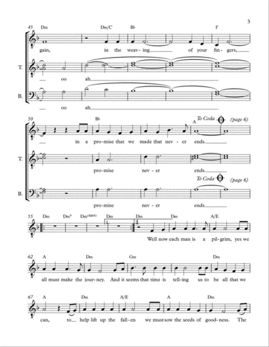 Magi,the(heart Of Man's)yarrow/h Small Ensemble scores gallery preview page 3