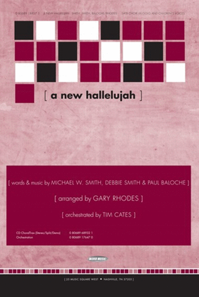 Book cover for A New Hallelujah - CD ChoralTrax