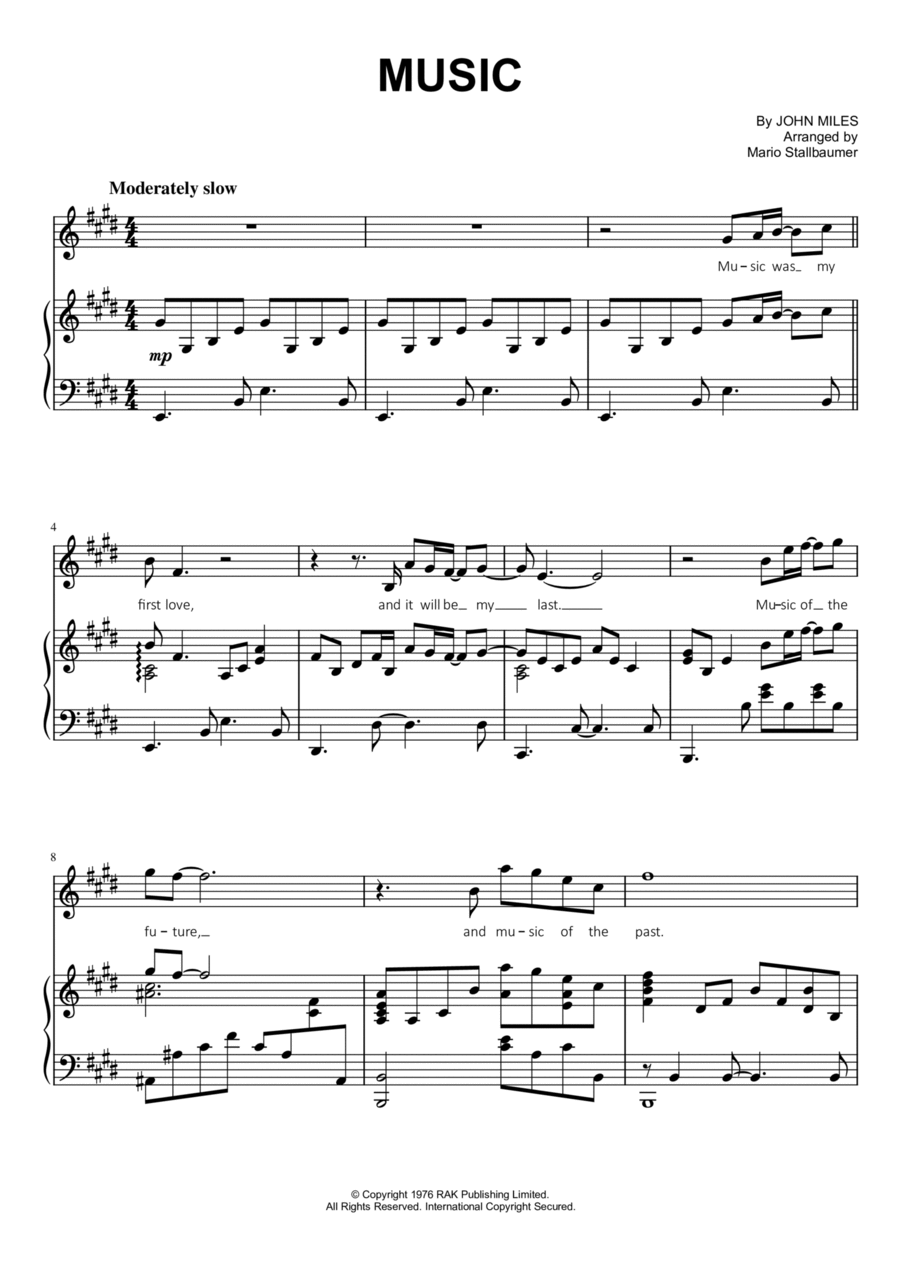 Music Voice scores gallery preview page 1