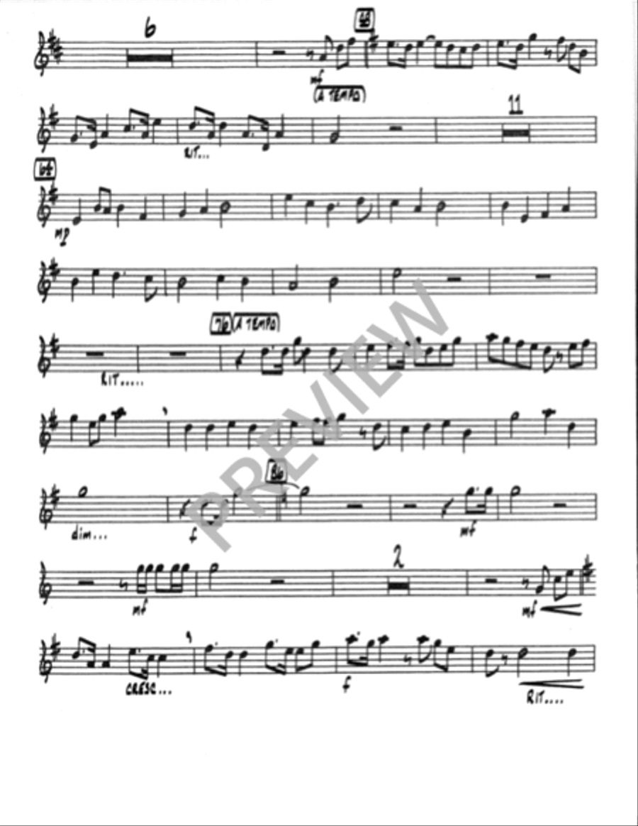 Open Your Hearts to Christ - Instrument edition Trombone scores gallery preview page 3