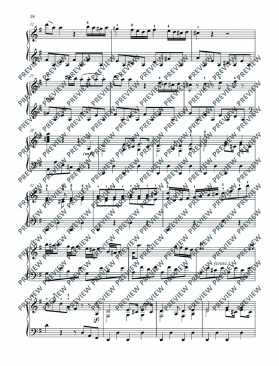 Six Sonatas Six Sonatas Piano Solo scores gallery preview page 19