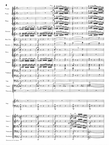 Procession of the Nobles: Score