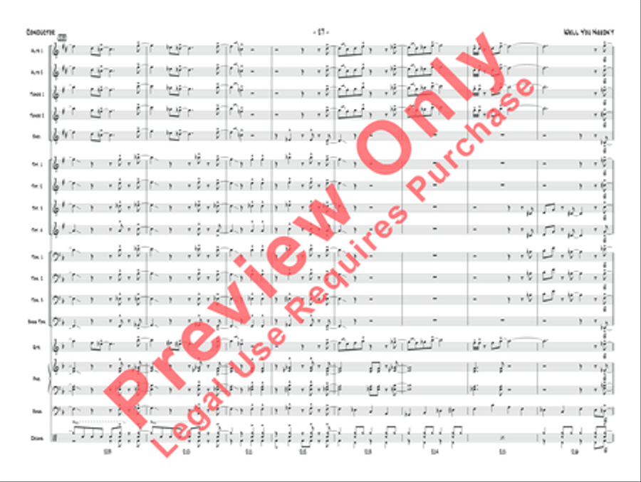 Well You Needn't Jazz Ensemble scores gallery preview page 28