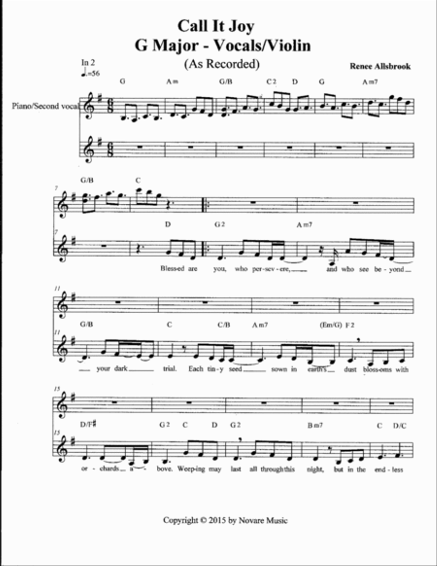 Call It Joy Voice scores gallery preview page 6