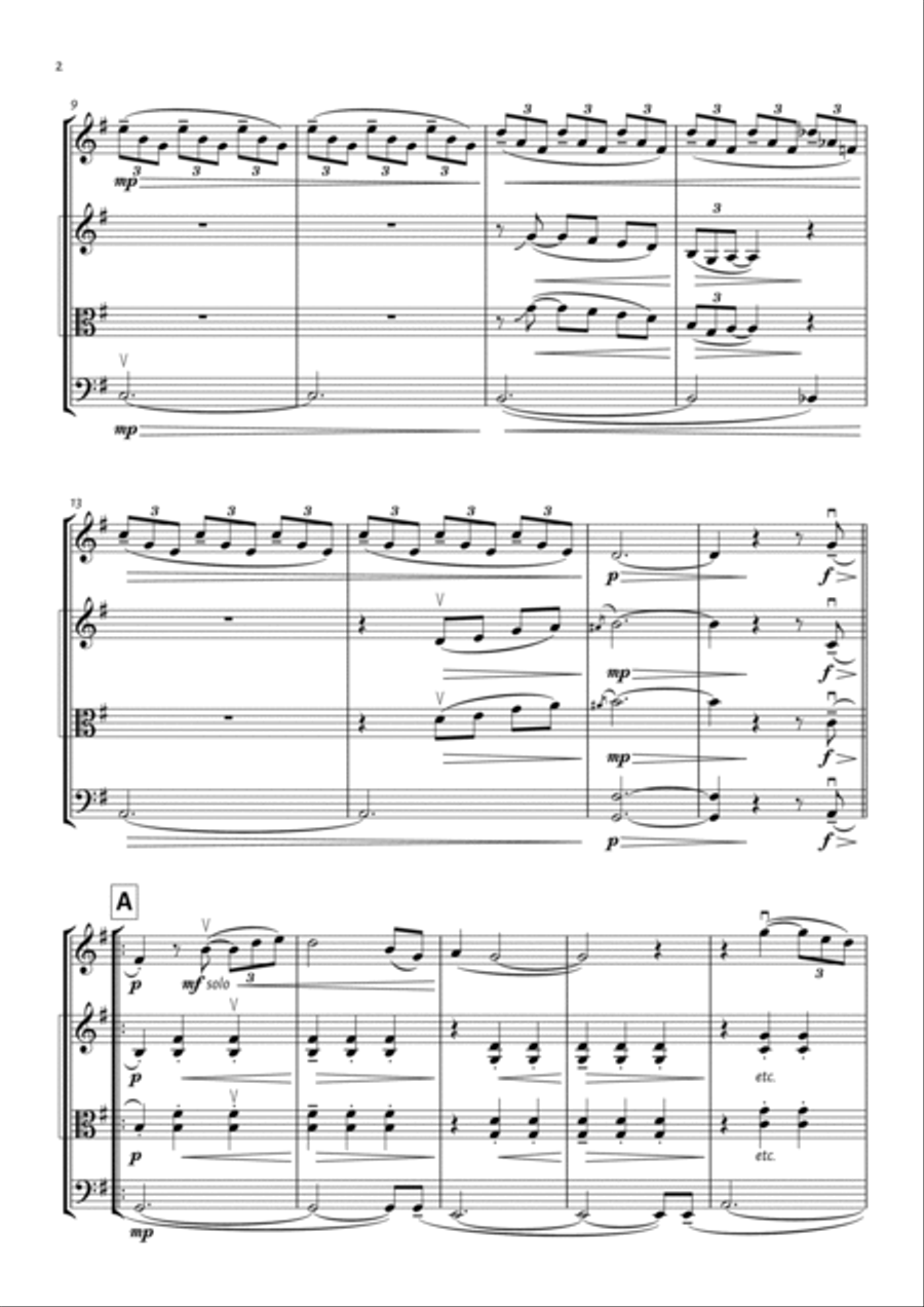 If I Ain't Got You String Trio scores gallery preview page 2