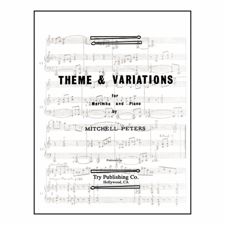 Theme And Variations For Marimba and Piano