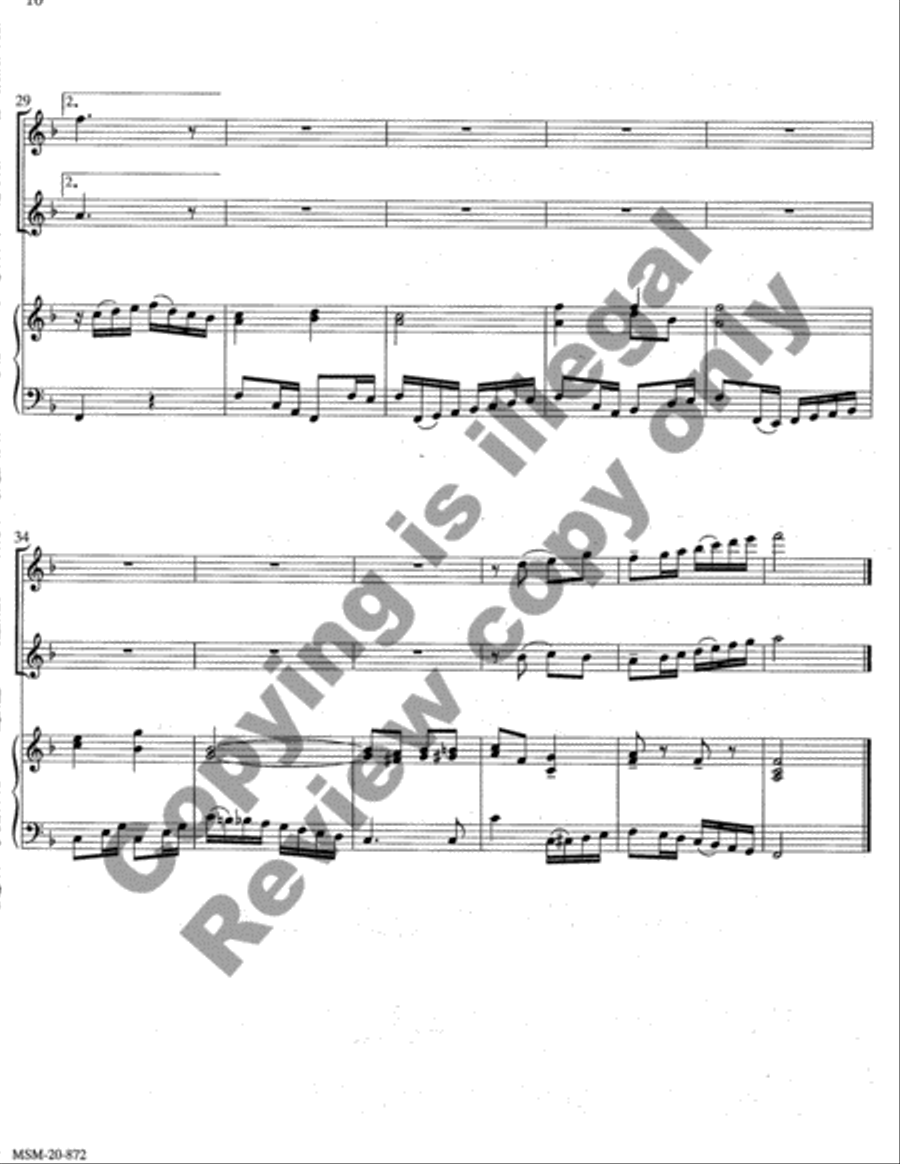 Two for Two Plus Keyboard Clarinet scores gallery preview page 7