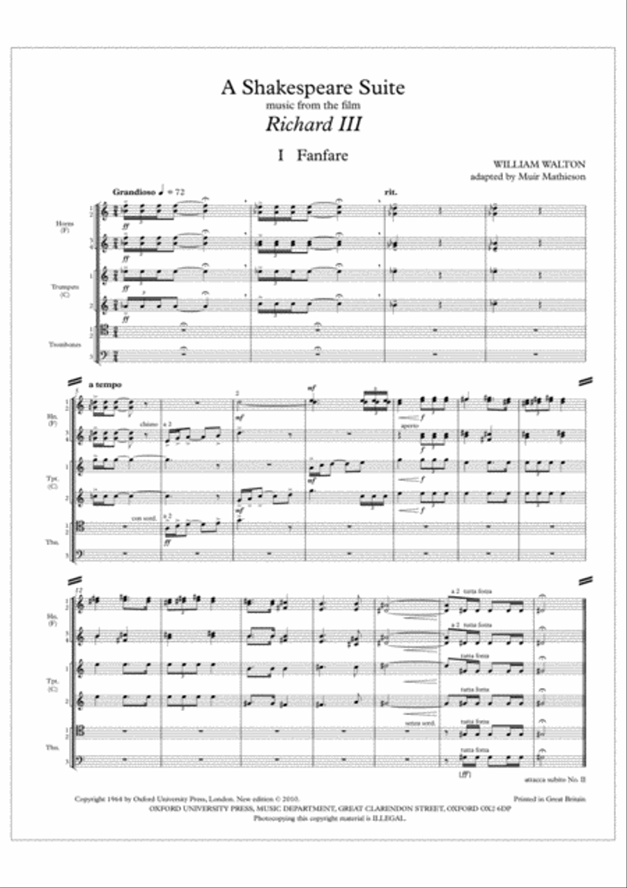 Film Suites Film Suites Orchestra scores gallery preview page 6