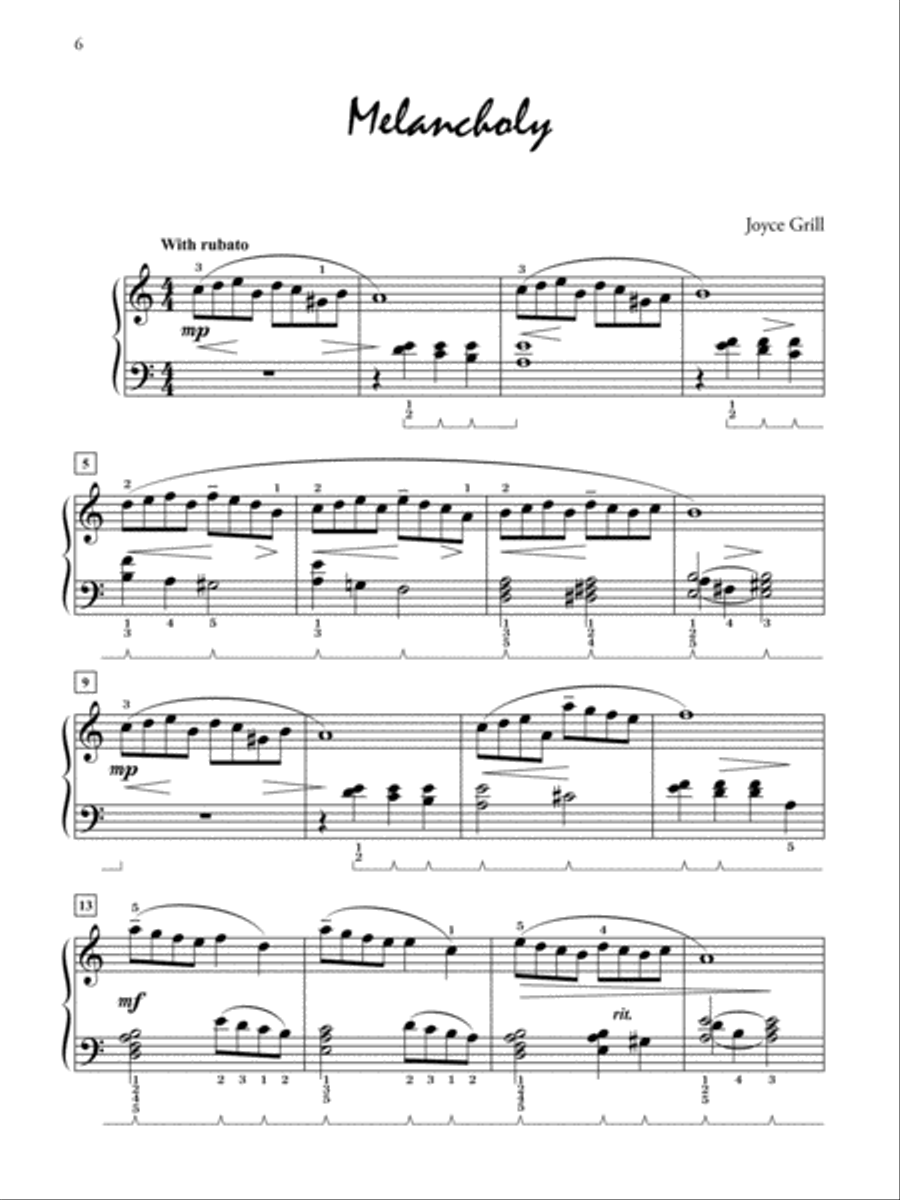 Musical Scenes and Episodes, Book 3 Piano Solo scores gallery preview page 3