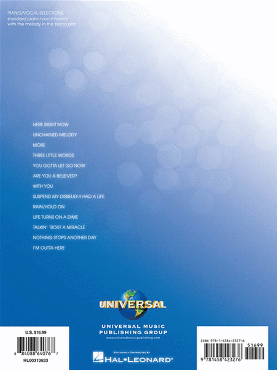 Ghost the Musical Ghost the Musical Piano, Vocal scores gallery preview page 2