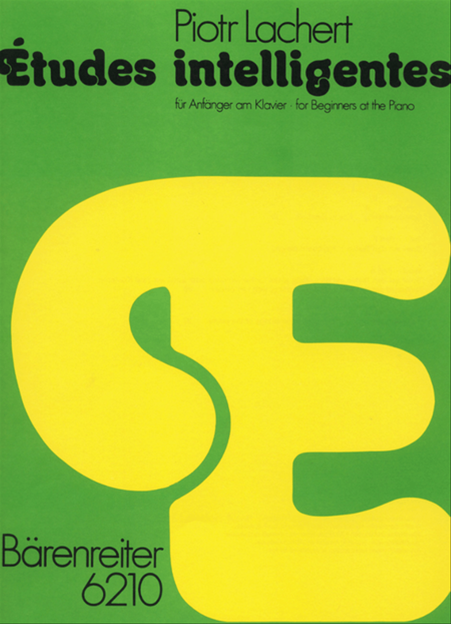 Etudes intelligentes for Beginners at the Piano Piano Method scores gallery preview page 1