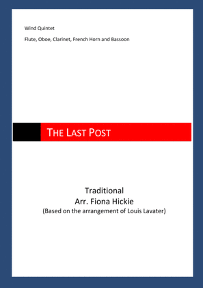Book cover for The Last Post: Wind Quintet