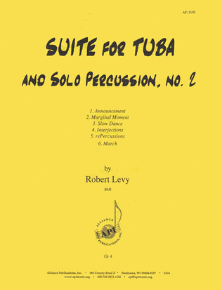 Suite for Tuba and Solo Percussion, No. 2