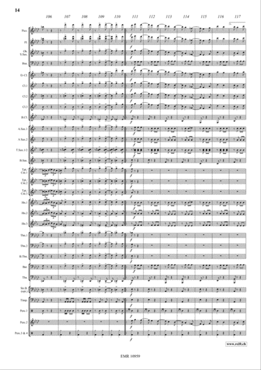 Dichter und Bauer Concert Band scores gallery preview page 17
