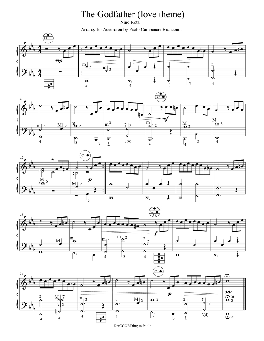 Godfather accordion online