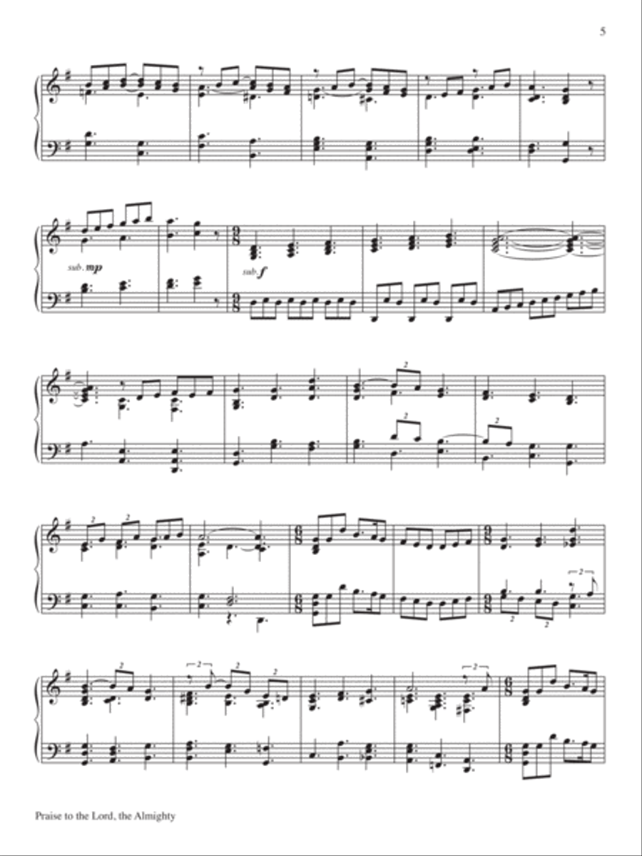 The Collected Works of John Carter for Piano Piano Solo scores gallery preview page 3