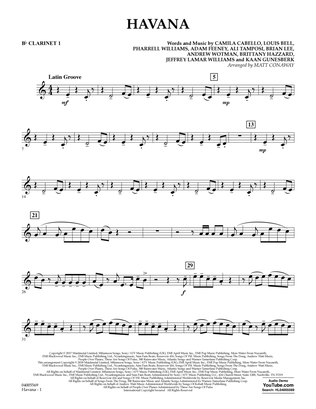 Havana - Bb Clarinet 1