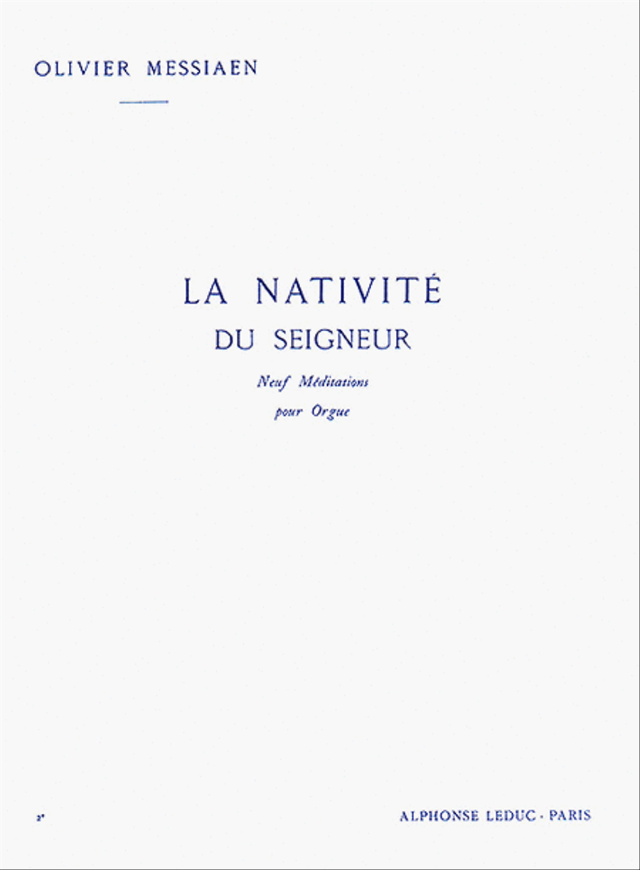 Book cover for La Nativite du Seigneur - Volume 2